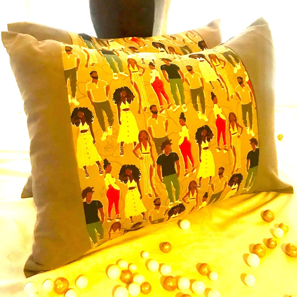 Fluffy pillows 18 in wide